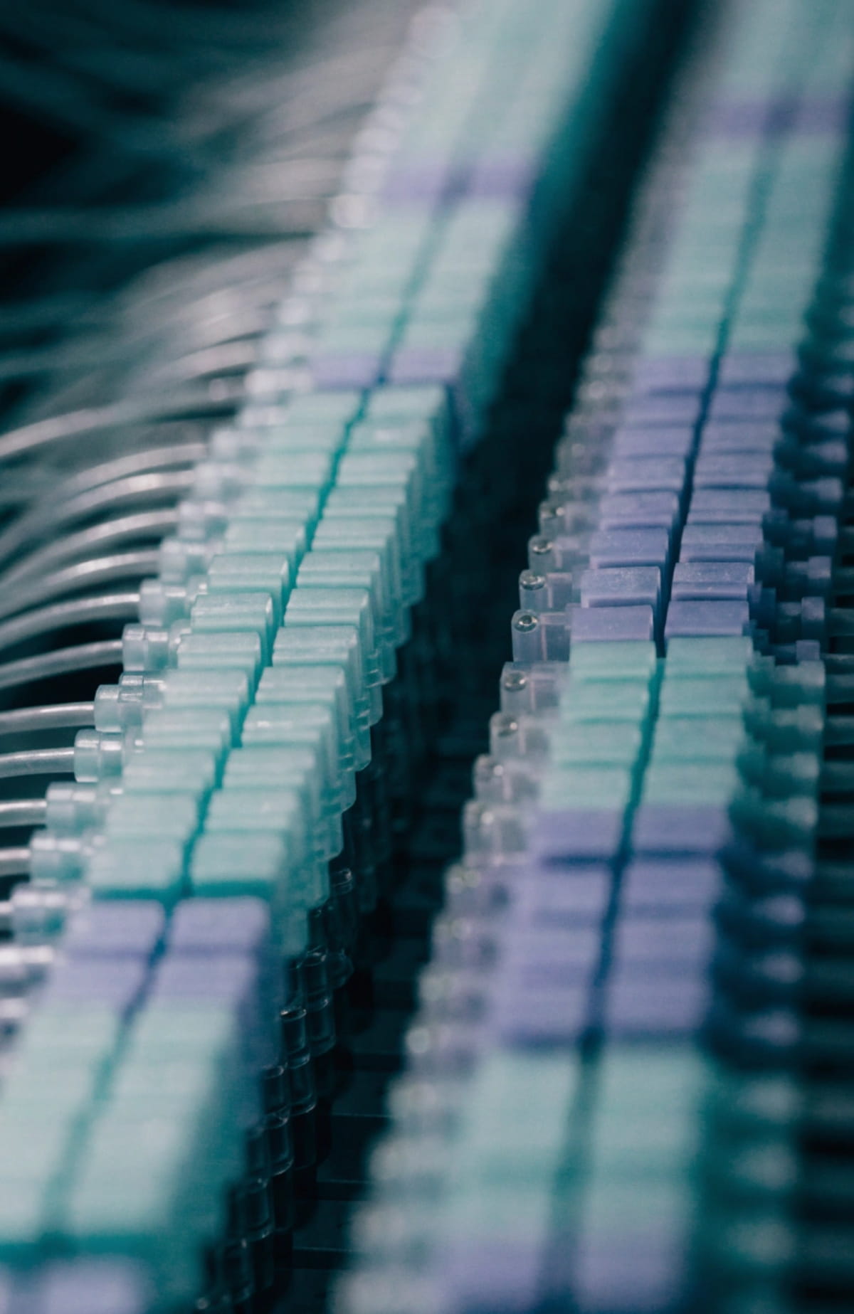 Dense fibre-optic patch cabling